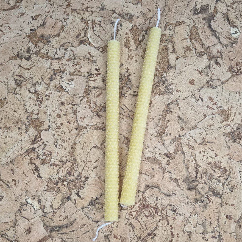 Stort Bivokslys 1 stk - Ca. 26 cm