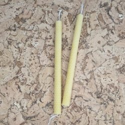 Stort Bivokslys 1 stk - Ca. 26 cm