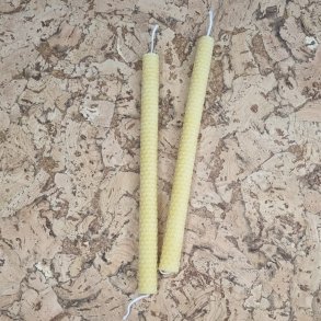 Stort Bivokslys 1 stk - Ca. 26 cm