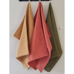 Luksus Musselin Viskestykke  Bldt & Absorberende 🌿