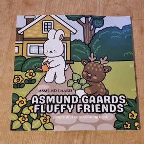 Asmund Gaards Fluffy Friends  En sd og enkel malebog