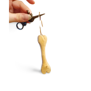 H�ndsnittet tr�ornament i massivt tr�