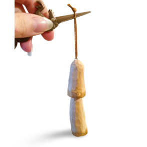 H�ndsnittet tr�ornament i massivt tr�